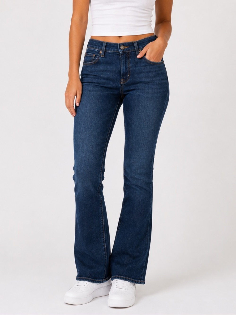 Levi’s Classic Bootcut Dark Wash Stretch Jeans Women’s Size 10